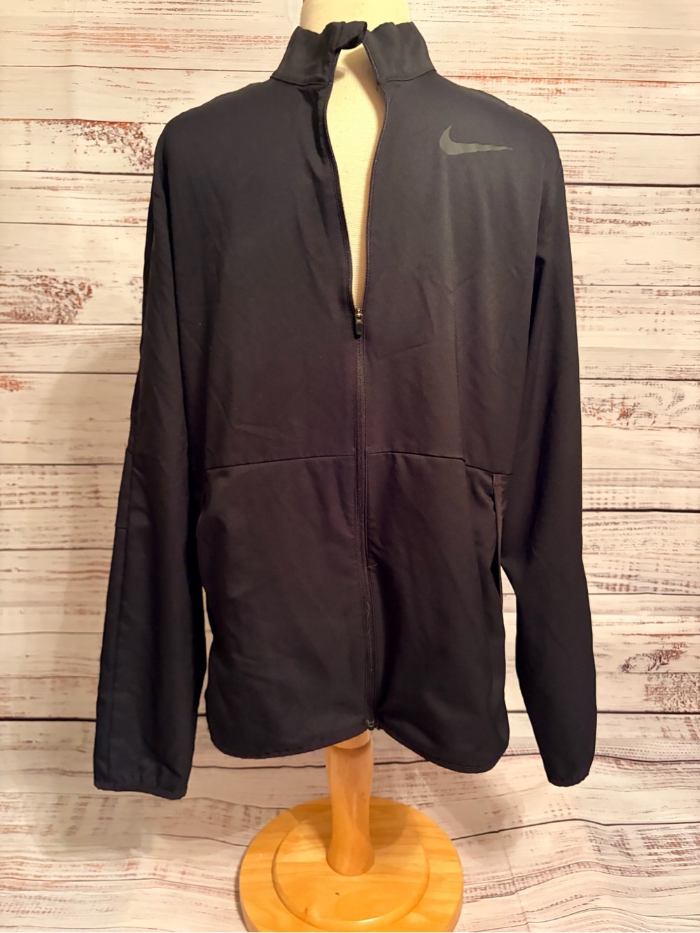 Nike Black Full-Zip Performance Jacket